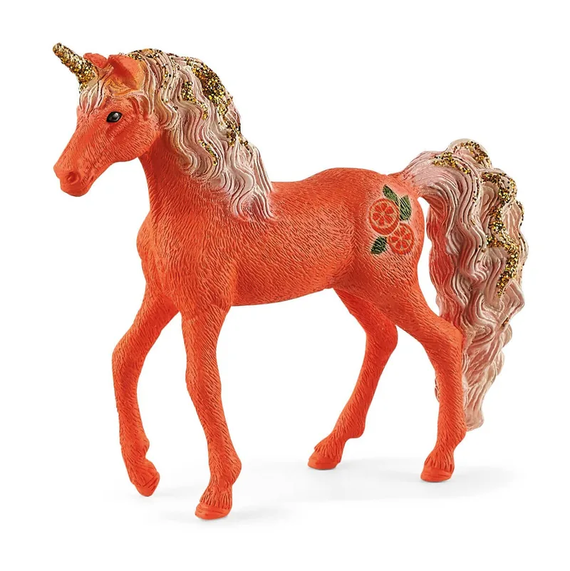 70707 Collectible Unicorn-Orange fra Schleich – produktbillede