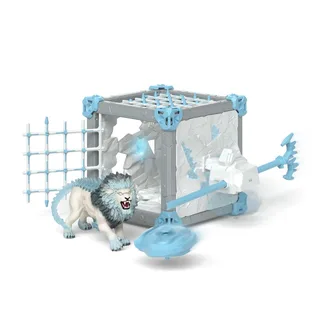 42766 BattleCave Ice Lion fra Schleich – produktbillede 4 af 4