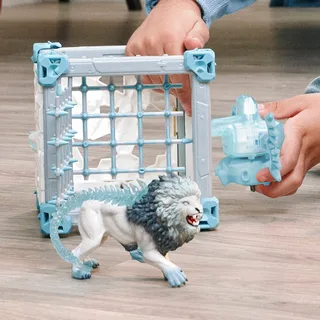 42766 BattleCave Ice Lion fra Schleich – miljøbillede 2 af 4