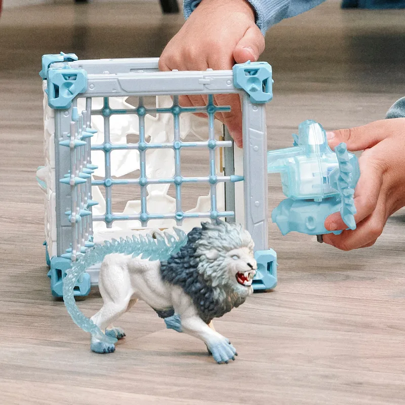 42766 BattleCave Ice Lion fra Schleich – miljøbillede 2 af 4