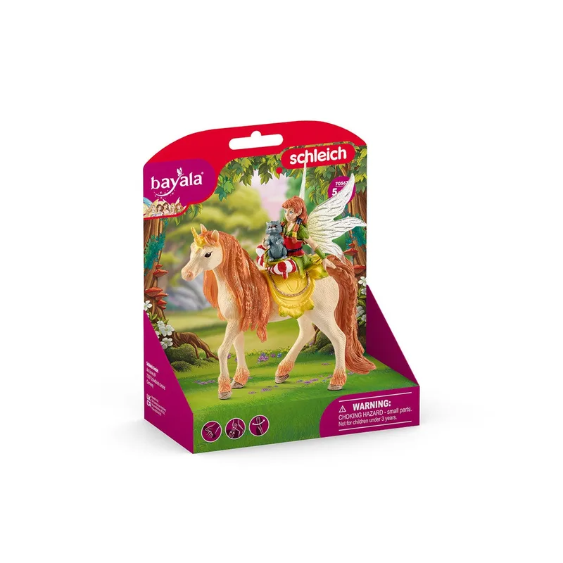 70567 Fairy Marween with glitter unicorn från Schleich – produktbild 3 av 3