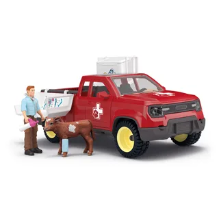 42727 Veterinarian Pick-up at the Farm fra Schleich – produktbillede 1 af 4