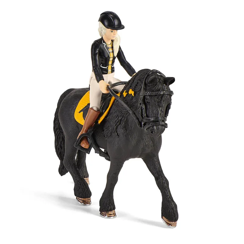 42437 Horse Box with HORSE CLUB Tori & Princess fra Schleich – produktbillede 3 af 4