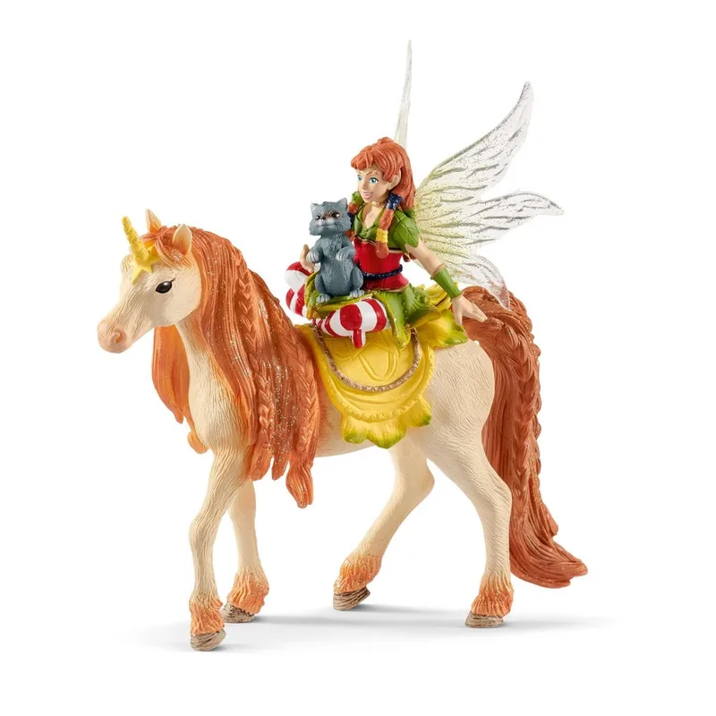 70567 Fairy Marween with glitter unicorn från Schleich – produktbild 1 av 3