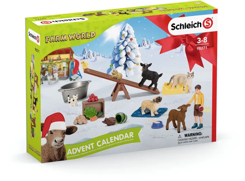 Adventskalender - Farm World de Schleich en Multikleur – photo du produit