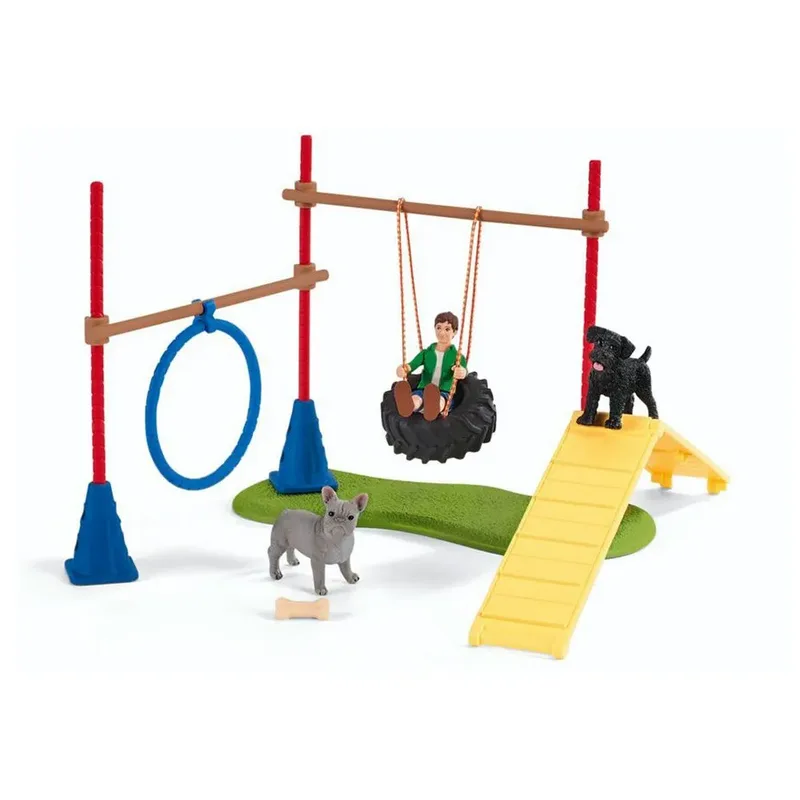 Figurine D´entraînement D´agility Pour Chiots de Schleich – photo du produit