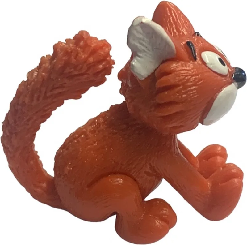Azrael - Kat van Gargamel - Schleich speelfiguurtje - Schrikkend - 5,5 cm - De smurfen von Schleich in Oranje – Produktfoto