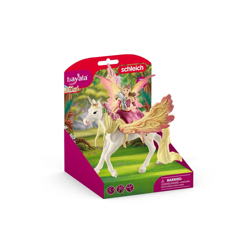 70568 Fairy Feya with Pegasus unicorn de Schleich – photo du produit 3 sur 3