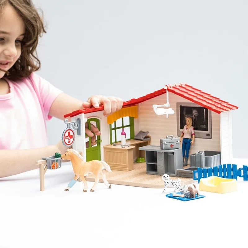 42502 Veterinarian practice with pets fra Schleich – miljøbillede 4 af 4