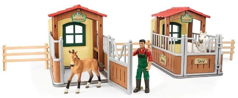 Bezoek de open stal von Schleich in Bont – Produktfoto