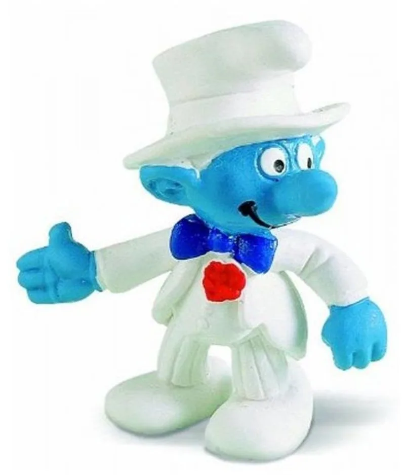 Bruidegom smurf Schleich (ca. 5,5 cm) by Schleich in Bruin – product photo