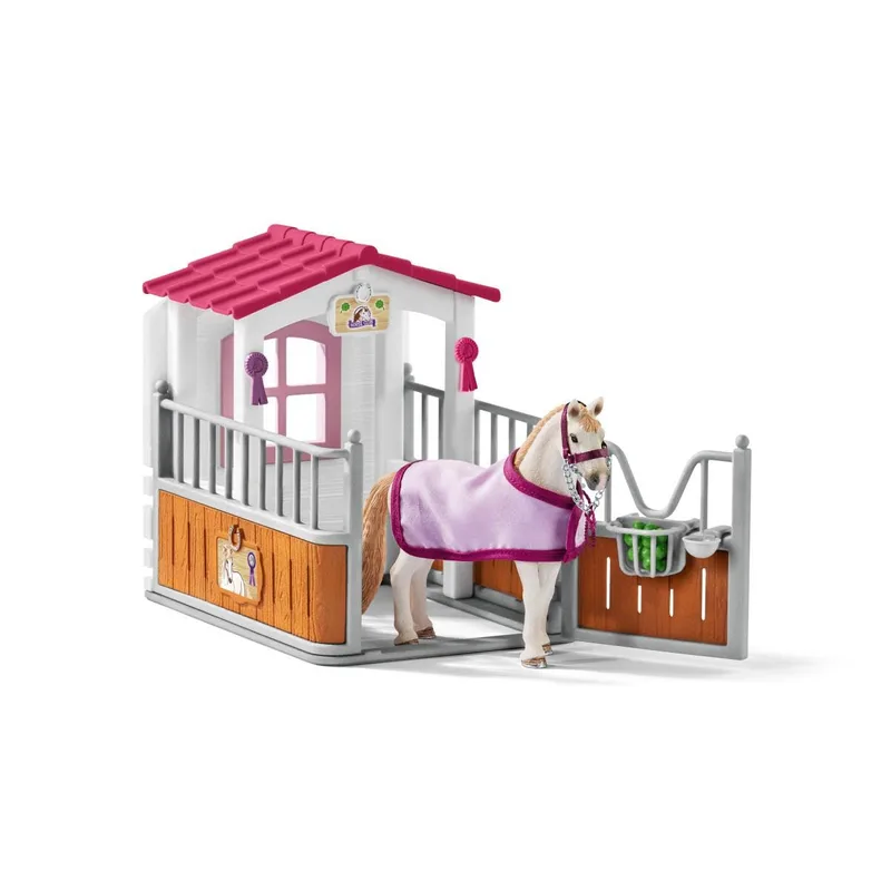 42368 Horse stall with Lusitano mare by Schleich – product photo 1 of 4