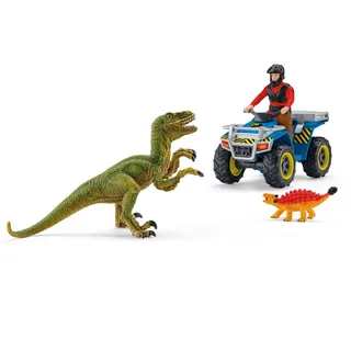 41466 Quad escape from Velociraptor fra Schleich – produktbillede 4 af 4