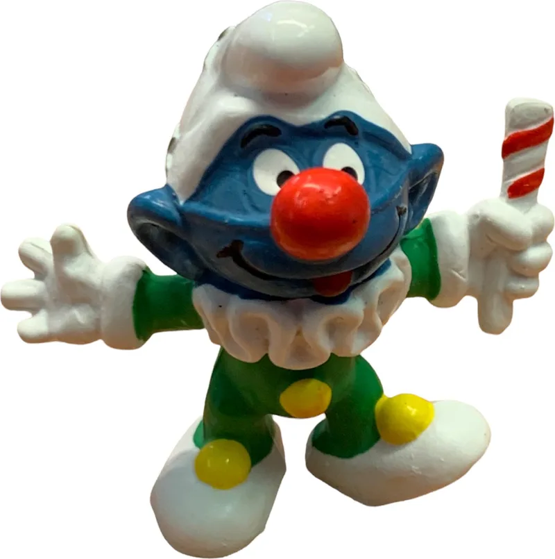 Clown Smurf - De Smurfen - tenue - Schleich - 5,5 cm by Schleich in Groen – product photo