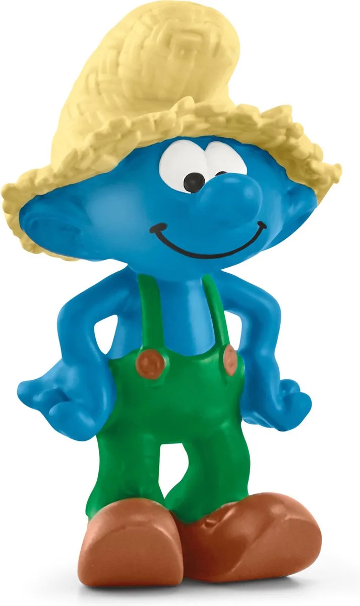 de Smurfen - Boerensmurf - 20837 de Schleich en Blauw – photo du produit