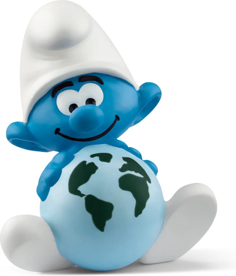de Smurfen - Duurzaamheidsmurf - 20844 de Schleich en Duurzaamheid Smurf – photo du produit