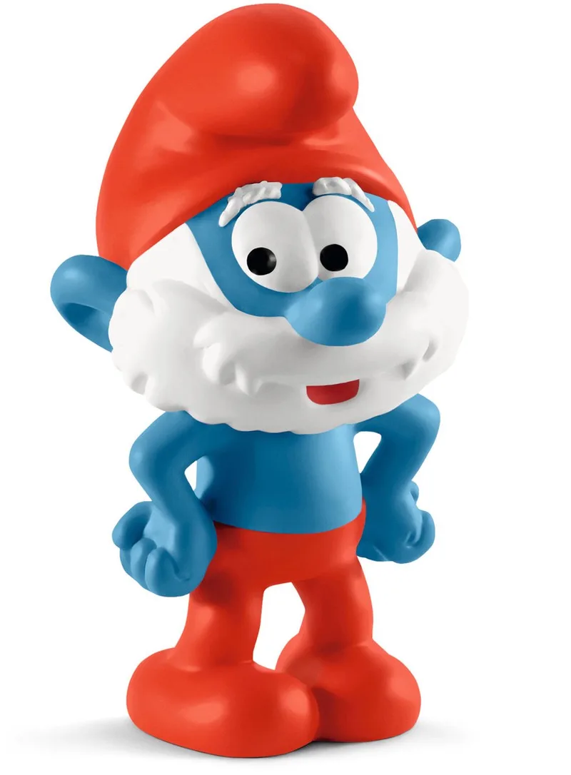 de Smurfen - Grote Smurf - 20814 de Schleich en Bruin – photo du produit