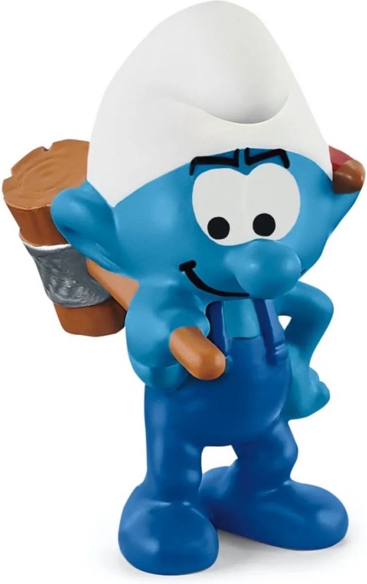 de Smurfen - Knutselsmurf - 20832 de Schleich en Bruin – photo du produit