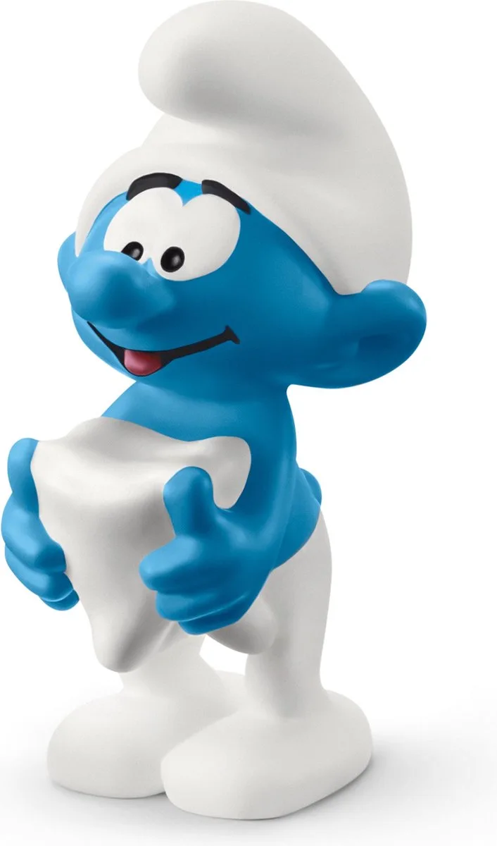 de Smurfen - Smurf met tand - 20820 by Schleich in Bruin – product photo