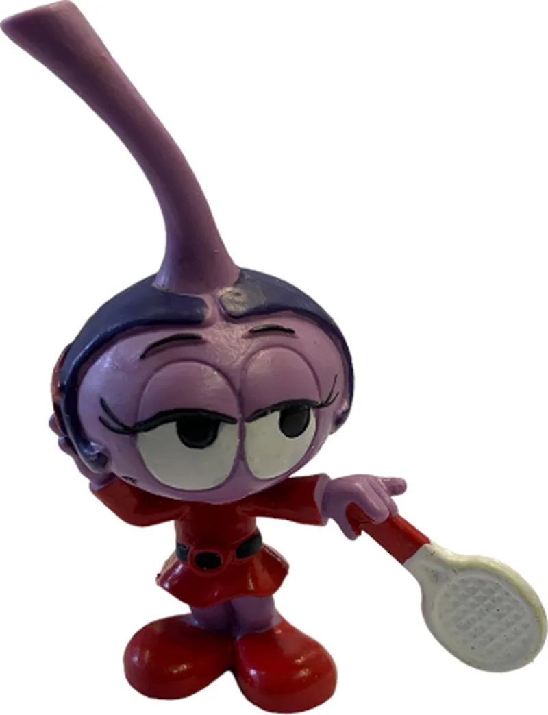 De Snorkels Speelfiguurtje - Tv series van vroeger - Daffne speelt tennis - paarse snorkel - poppetje - Schleich - 8cm by Schleich in Paars paars rood – product photo