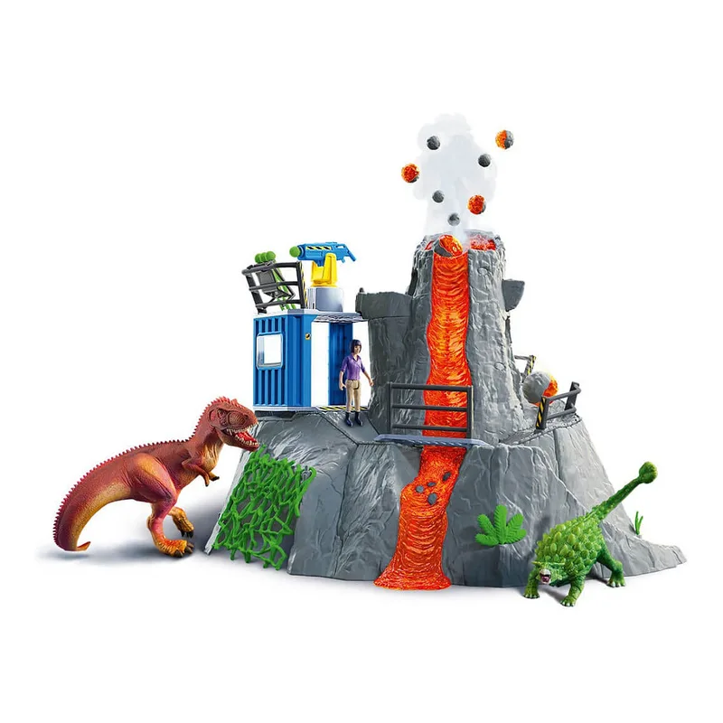 Dinosaurs 42564 Groe Vulkan-Expedition de Schleich – photo du produit