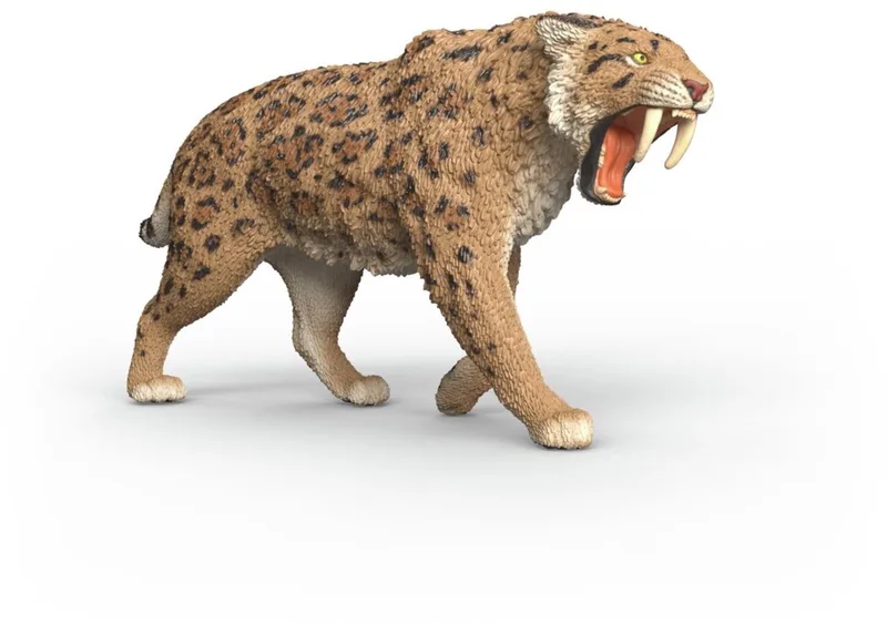 Dinosaurus Sabeltandtijger Speelfiguur Realistisch 15054. från Schleich i Meerkleurig – produktbild