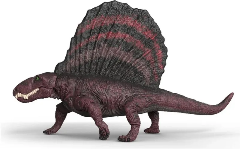 dinosaurus speelfiguur Dimetrodon rood 15 cm speelgoed. från Schleich i Zwart – produktbild