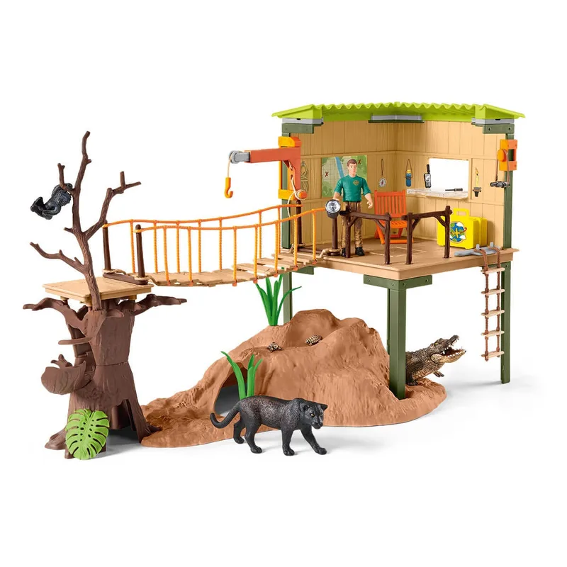 42594 Wild Life Ranger Adventure Station by Schleich – product photo 1 of 4
