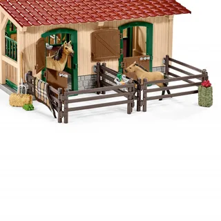 42195 Stable with horses and accessories de Schleich – photo d’ambiance 4 sur 4