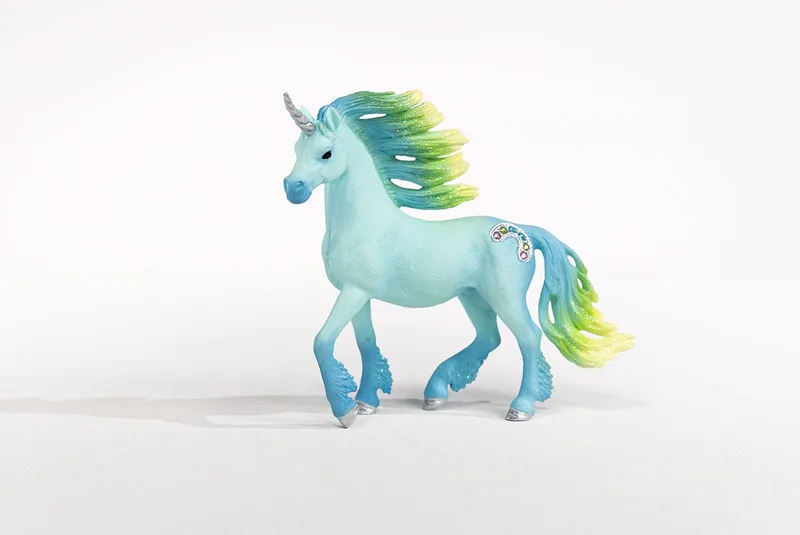 70722 Marshmallow Unicorn Stallion fra Schleich – produktbillede 4 af 4