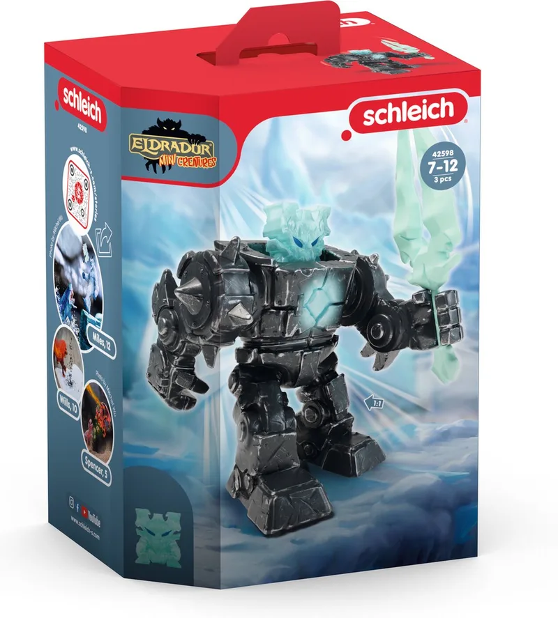 ELDRADOR CREATURES - Shadow Ice Robot 42598 fra Schleich i Blauw – produktbillede