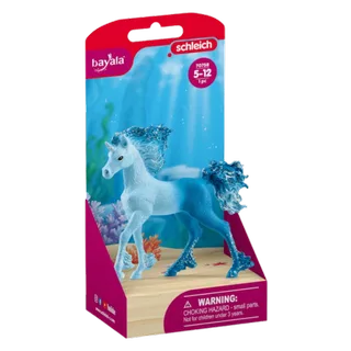 Elementa Water Vlammen Eenhoorn Veulen Figuur by Schleich – product photo 2 of 2