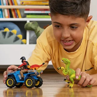 41466 Quad escape from Velociraptor fra Schleich – miljøbillede 2 af 4