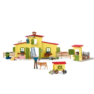 Ferme avec poulailler et box pour chevaux de Schleich – photo du produit 1 sur 3