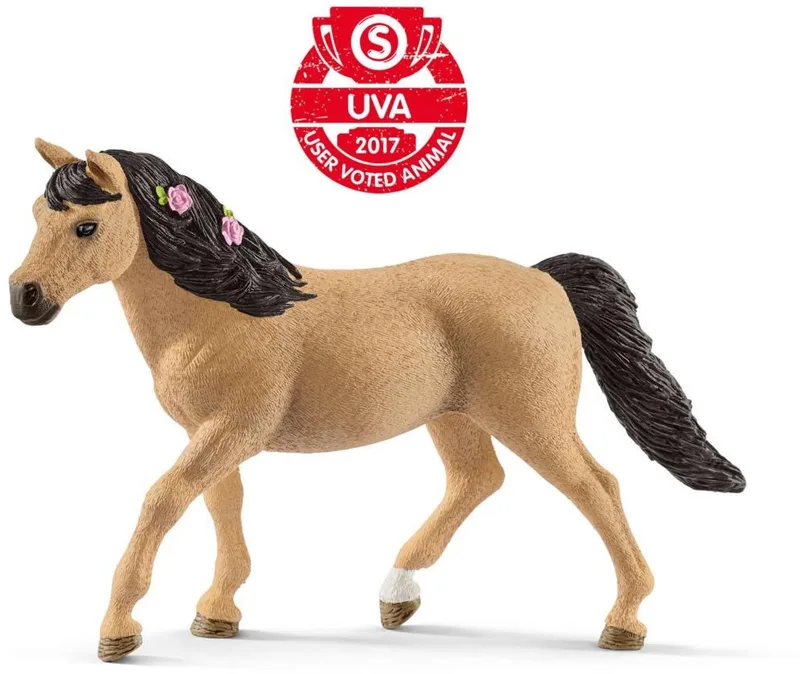 FARM WORLD - Connemara Pony merrie - Speelfiguur - Kinderspeelgoed voor Jongens en Meisjes - 3 tot 8 jaar - 13863 by Schleich in Bruin – product photo