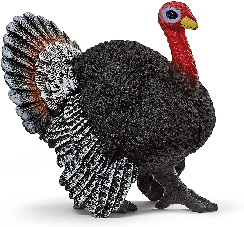 FARM WORLD - Kalkoen - Speelfiguur - Kinderspeelgoed voor Jongens en Meisjes - 3 tot 8 jaar - 13900 de Schleich en Multikleur – photo du produit