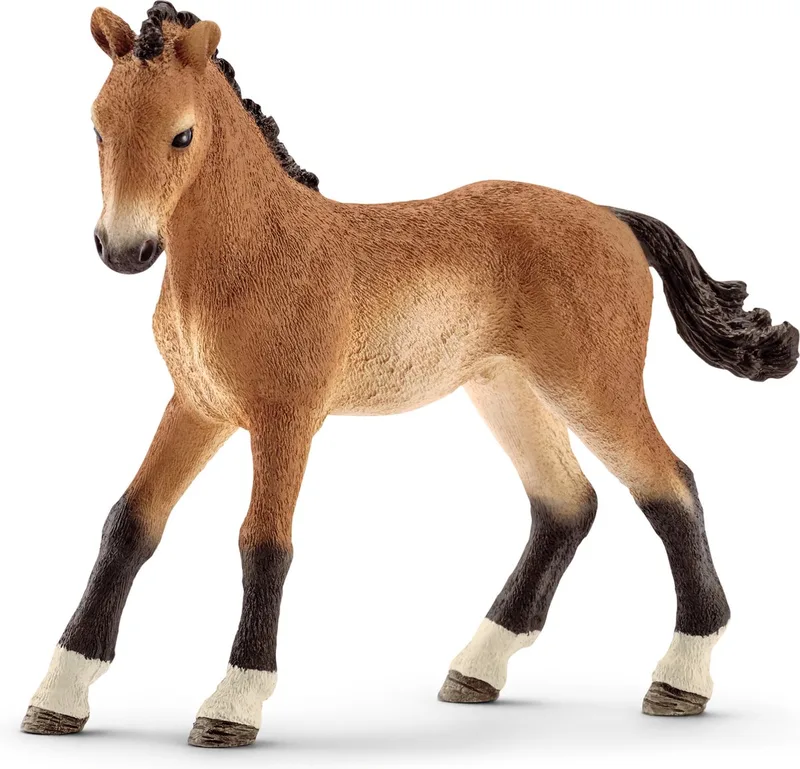 FARM WORLD Tennessee Walker veulen - Speelfiguur - Kinderspeelgoed voor Jongens en Meisjes - 3 tot 8 jaar by Schleich in Bruin – product photo