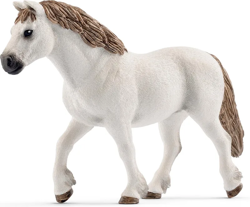 Farm World - Welsh Pony Merrie - Speelfiguur - Kinderspeelgoed voor Jongens en Meisjes - 3 tot 8 jaar - 13872 de Schleich en Wit – photo du produit