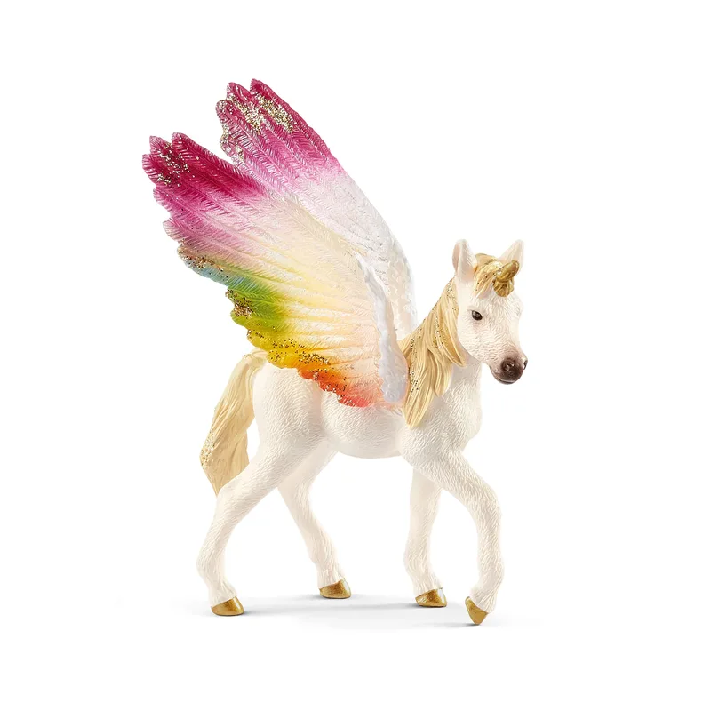 Geflügeltes Regenbogeneinhorn Fohlen (bundle) de Schleich – photo du produit