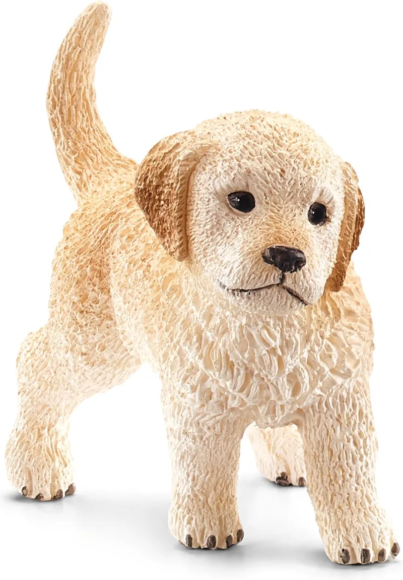Golden Retriever welp 16396 - Hond Speelfiguur - Farm World - 4,6 x 2,1 x 3,4 cm by Schleich in Kleurenmix – product photo