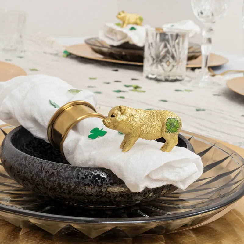 Goldenes Glücksschwein de Schleich – photo du produit 2 sur 2