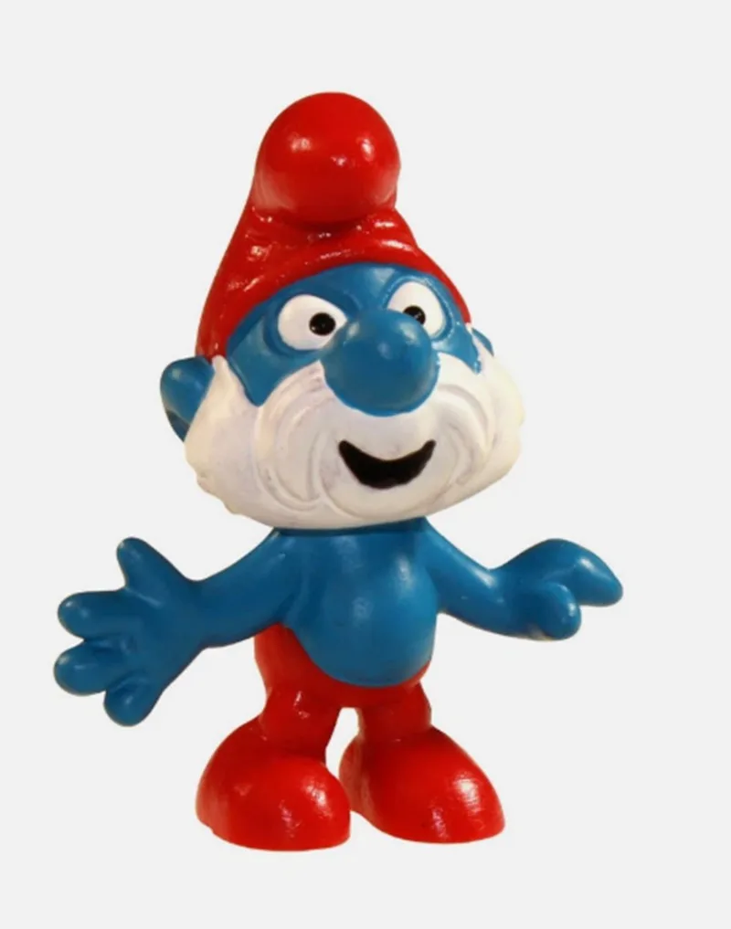 Grote smurf speelfiguurtje de smurfen - Schleich - 5,5 cm von Schleich in Blue – Produktfoto