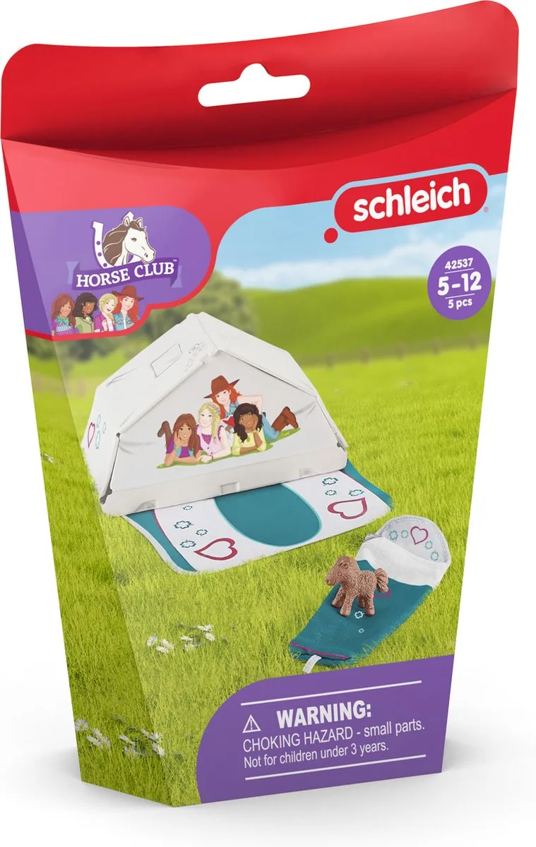 HORSE CLUB - Camping Accessoires - Accessoires - Kinderspeelgoed voor Jongens en Meisjes - 5 tot 12 jaar - 42537 från Schleich i Multikleur – produktbild