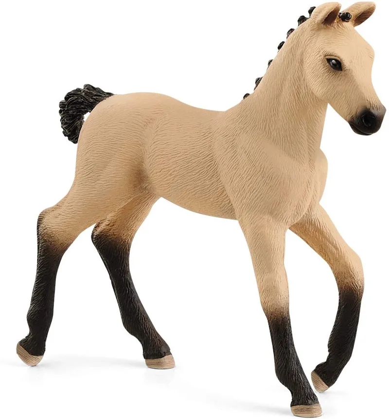 Horse Club Hannoverian Foal, Red Dun de Schleich en Multikleur – photo du produit