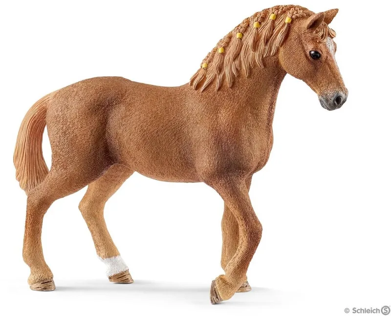 HORSE CLUB - Quarter Horse merrie - Speelfiguur - Kinderspeelgoed voor Jongens en Meisjes - 5 tot 12 jaar - 13852 de Schleich en Bruin – photo du produit