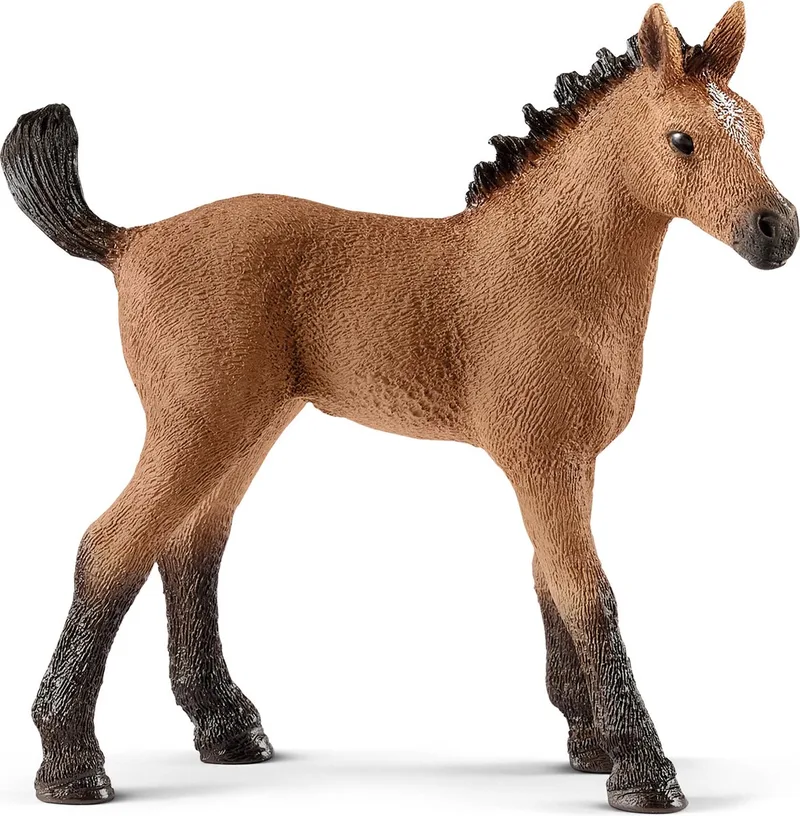 HORSE CLUB - Quarter Horse - Speelfiguur - Kinderspeelgoed voor Jongens en Meisjes - 5 tot 12 jaar - 13854 de Schleich en Veulen – photo du produit