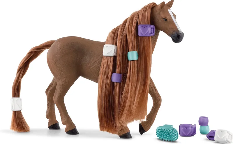HORSE CLUB Sofia's Beauties - Beauty horse Engelse volbloedmerrie - Kinderspeelgoed voor Jongens en Meisjes - 4 tot 10 jaar - 42582 fra Schleich i Multikleur – produktbillede