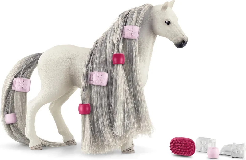 HORSE CLUB Sofia's Beauties - Beauty Horse Quarter horse-merrie - Kinderspeelgoed voor Jongens en Meisjes - 4 tot 10 jaar - 42583 de Schleich en Multikleur – photo du produit