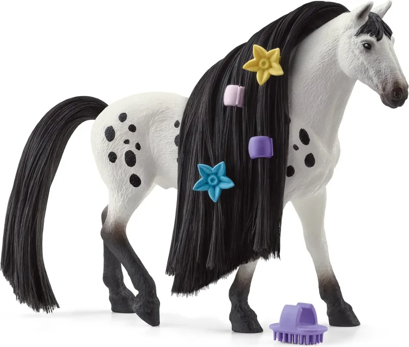 HORSE CLUB Sofia's Beauties - Beautypaard Knabstrupperhengst - 42622 de Schleich en Beauty Horse Knabstrupper hengst – photo du produit