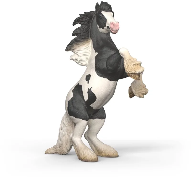 Legacy of Horses Thunder, Tinker-ruin 1:12 72263 by Schleich in Zwart;Wit – product photo